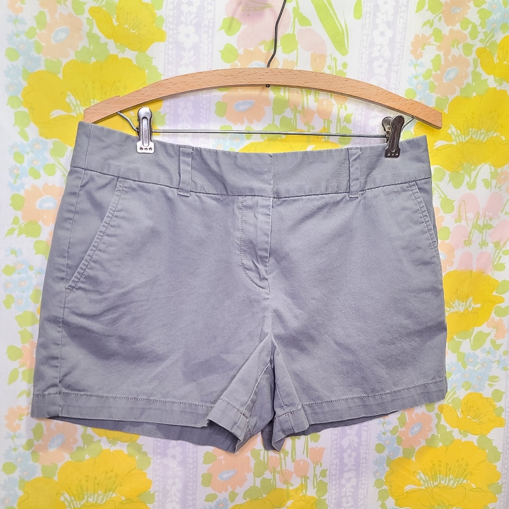 Loft gray 4" shorts